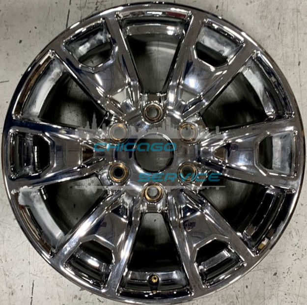 Picture of 18x8 Ford Ranger PVD Chrome Wheel Rim KB3Z1007A, KB3C1007A1A