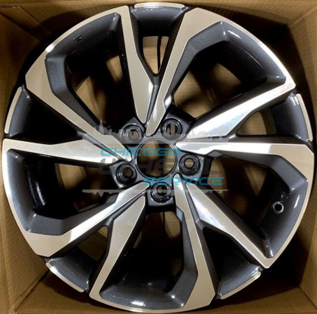 Picture of 18x8 Honda Civic Machined Charcoal Wheel Rim 42700TBAAD1