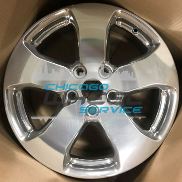Picture of 18x8 Jeep Grand Cherokee 2011 2012 2013 Polish Wheel Rim 1HX65AAAAB