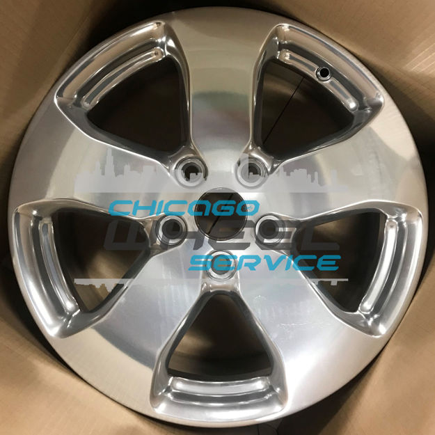 Picture of 18x8 Jeep Grand Cherokee 2011 2012 2013 Polish Wheel Rim 1HX65AAAAB