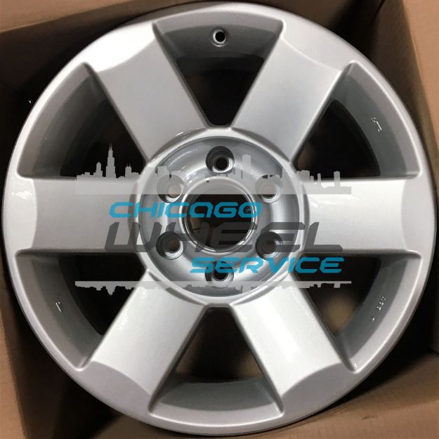 Picture of 18x8 Nissan Armada, Titan, Pathfinder Silver Wheel Rim 403007S501