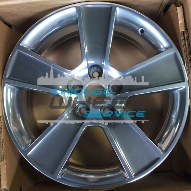 Picture of 18x8.5 Ford Mustang 2006 2007 2008 2009 Charcoal Polish Wheel 8R3Z1007R