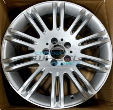 Picture of 18x8.5 Mercedes E350, E550 2007 2008 2009 Silver OEM Wheel 2114015302
