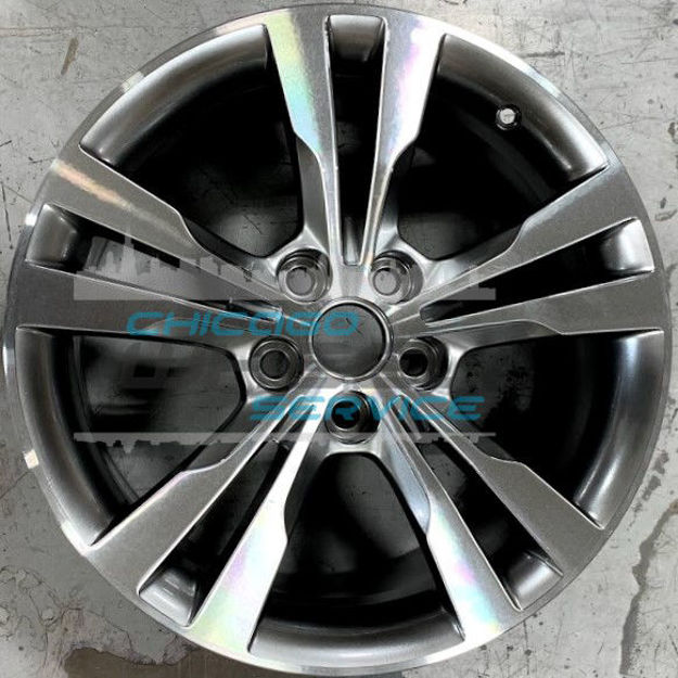 Picture of 18x9.5 Cadillac Machined Charcoal Rear Wheel Rim 20985986, 20984823