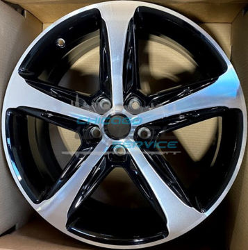 Picture of 19x7.5 Chevrolet Equinox Machined Black OEM Wheel 23413297