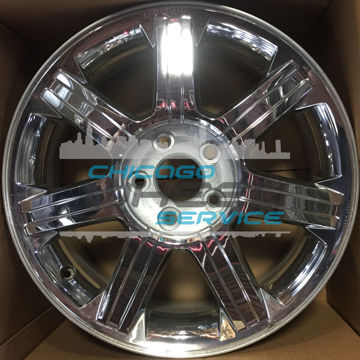 Picture of 19x7.5 Chrysler Pacific Used Chrome Clad Wheel Rim 04766500AAWPY
