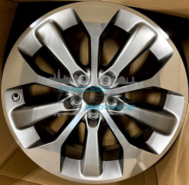 Picture of 19x7.5 Jeep Cherokee Polish Charcoal Wheel Rim 6BG741XYAA, 7AP561STAA