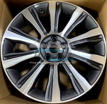 Picture of 19x8 Land Rover Range Rover Evoque Machined Charcoal Wheel Rim LR047405