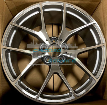 Picture of 19x8 Mercedes C63 2014 2015 Machined Charcoal Front Wheel 20440125007X21