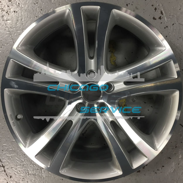 Picture of 19x9 Volkswagen Tiguan Machined Silver Wheel Rim 5N0601025G8Z8