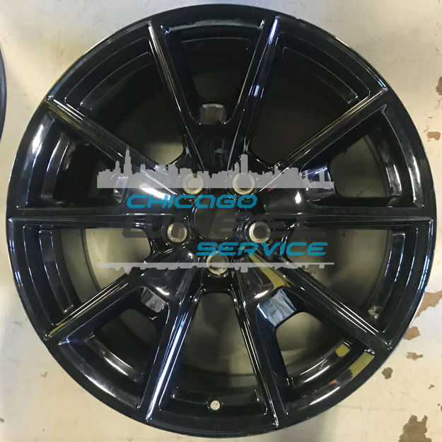 Picture of 19x8.5 Ford Mustang 2015 2016 2017 Black Wheel Rim HR3Z1007A