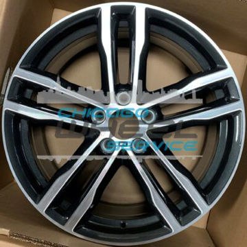 Picture of 19x8.5 BMW 430i, 440i Machined Dark Charcoal Rear Wheel Rim 36117856711