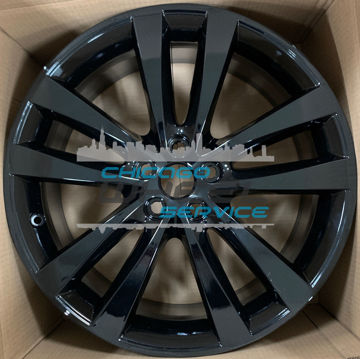 Picture of 19x8.5 Jaguar XE 2017 2018 2019 2020 Black Rear Wheel Rim T4N4799
