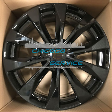 Picture of 19x8.5 Nissan Maxima Painted Black Replica Wheel 403004RA6E, 403004RA6D