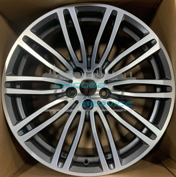 Picture of 19x9 BMW 530e, 530i, 540i, M550i Machined Matted Charcoal Rear Wheel 36117855086