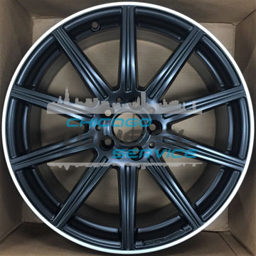 Picture of 19x9 Mercedes CLS550, E63 Black Flange Cut Wheel 2124015002