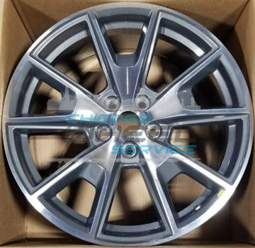 Picture of 19x9.5  Ford Mustang 2015 2016 Charcoal Machined Rear Wheel Rim FR3Z1007K
