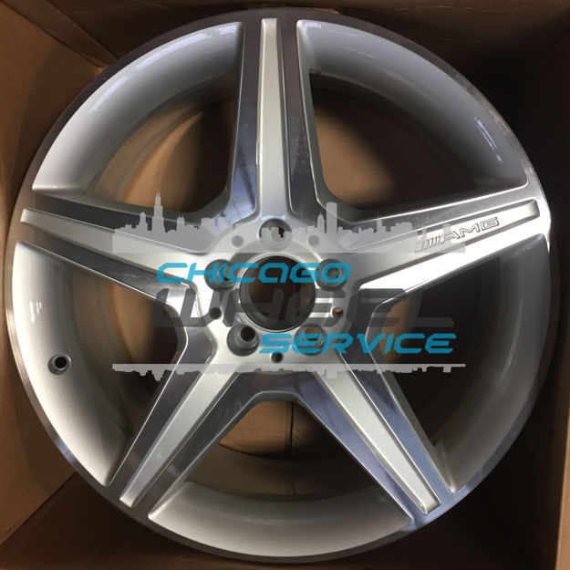 Picture of 19x9.5 Mercedes CL550, S400, S450, S550, S600 Rear Wheel Rim 2214016102