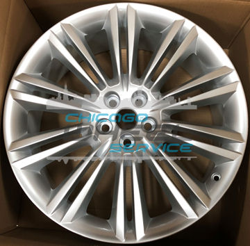 Picture of 20x10 Jaguar XJ, XK Hyper Silver Rear Wheel Rim C2D4246