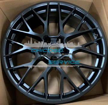 Picture of 20x10 Porsche Macan 2015 2016 2017 2018 Black Rear Wheel FR6700NRD564