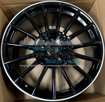 Picture of 20x11.5 Porsche Panamera Black Rear Wheel Rim 97036298001