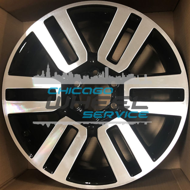 Picture of 20x7 Toyota 4Runner Machined Black OEM Wheel 4261135550