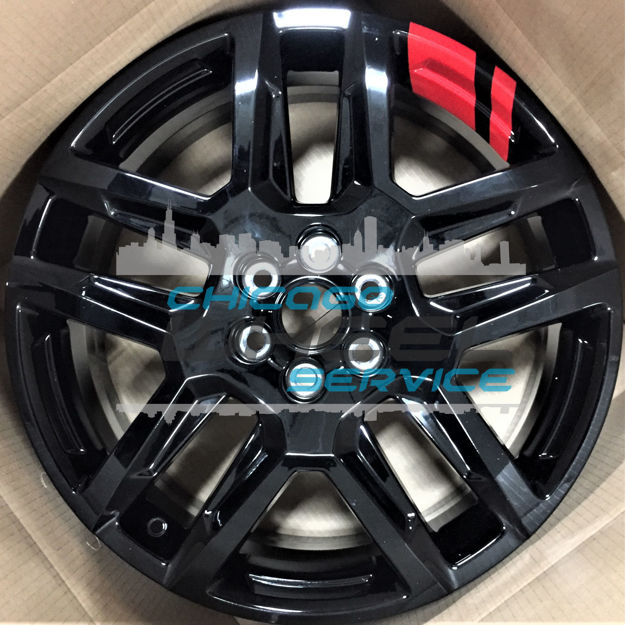Picture of 20x8 Chevrolet Traverse, Blazer Black Redline OEM Wheel 86460406