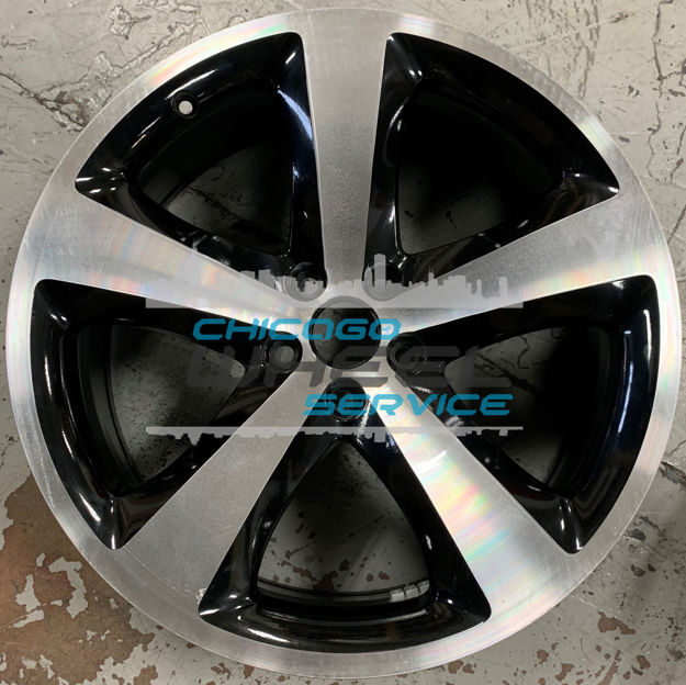 Picture of 20x8 Dodge Challenger 2013 2014 Polish Black Wheel 5MT35DX8AA