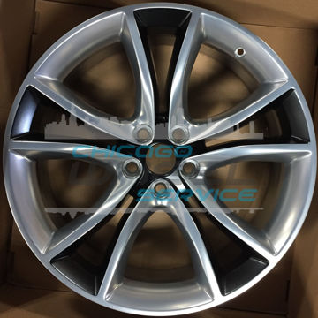 Picture of 20x8 Dodge Charger 2015 2016 2017 Black Polish Wheel 5PN351XFAA
