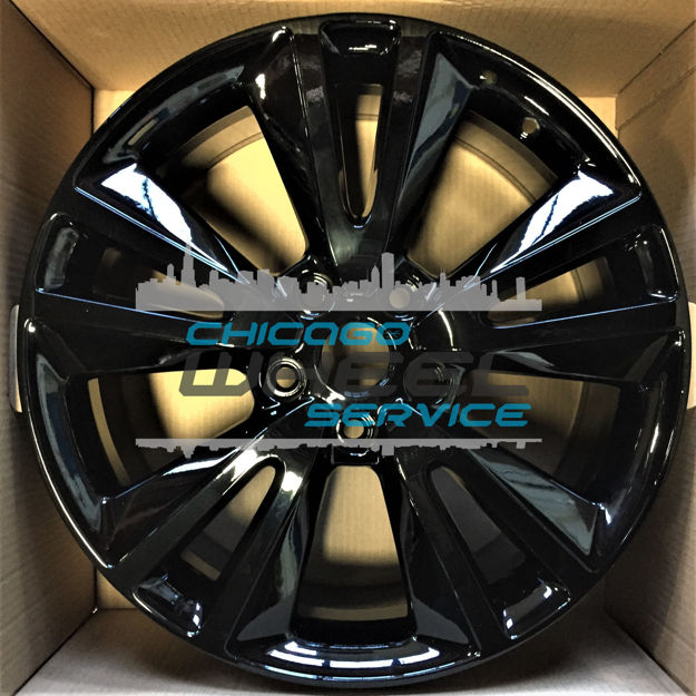 Picture of 20x8 Dodge Durango, Jeep Grand Cherokee Painted Black Wheel 1TE70DX8AE