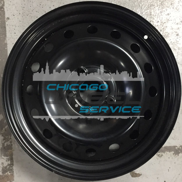 Picture of 20x8 Dodge Ram 1500 Black Steel Wheel 5290568AA, 52110456AA