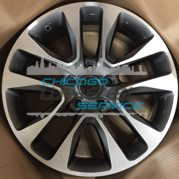 Picture of 20x8 Jeep Grand Cherokee Machined Charcoal  Wheel Rim 5XL061STAA