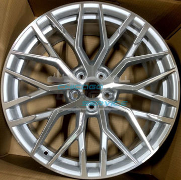 Picture of 20x8.5 Audi R8 2017 2018 2019 2020 Machined Silver Front Wheel 4S0601025AA