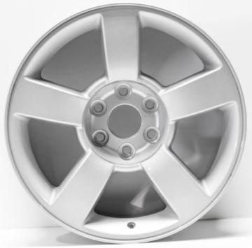 Picture of 20x8.5 Chevrolet Silverado 1500, GMC Sierra 1500 Silver Wheel 12451753