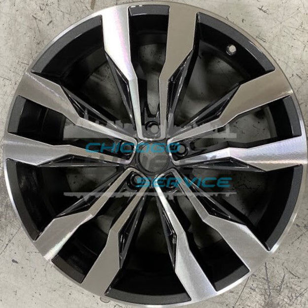 Picture of 20x8.5 Volkswagen Tiguan Machined Charcoal Wheel 5NN601025ENQ9