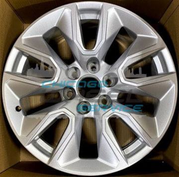 Picture of 20x9 Chevrolet Silverado 1500, GMC Sierra 1500 Silver Wheel Rim 23376221