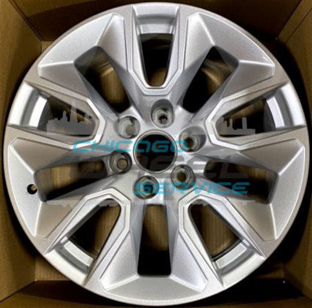 Picture of 20x9 Chevrolet Silverado 1500, GMC Sierra 1500 Silver Wheel Rim 23376221
