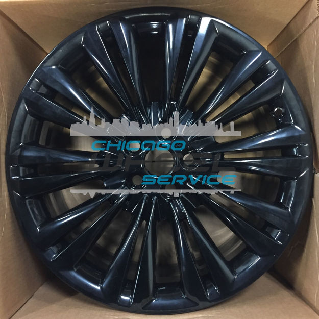 Picture of 20x9 Jaguar XJ, XK Black Front Wheel Rim C2D4245