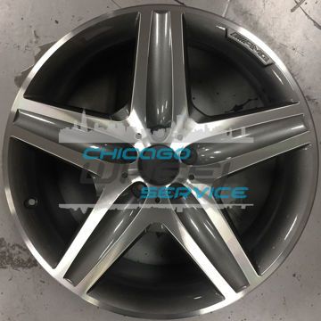 Picture of 20x9 Mercedes R350 2012 2013 Machined Charcoal Wheel 2514014202