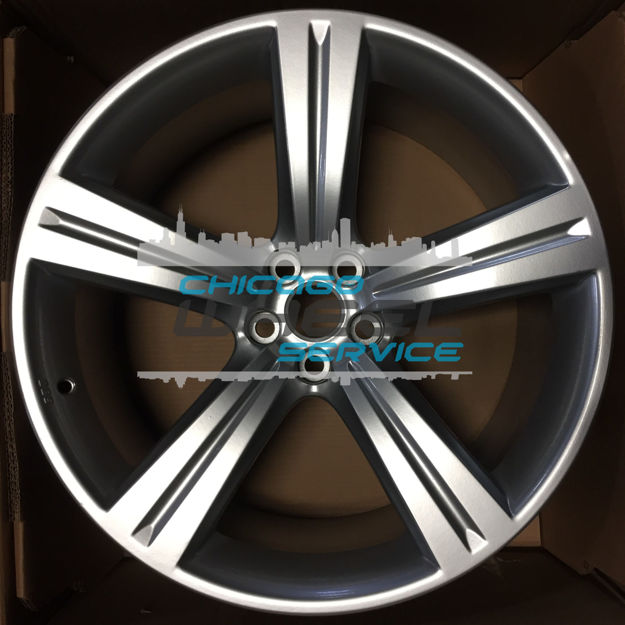 Picture of 20x9.5 Jaguar XJ, XK 2007 2008 2009 Hyper Silver Rear Wheel C2P13767