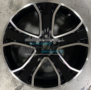 Picture of 20x9.5 Range Rover Sport 2010 2011 2012 2013 Machined Black Wheel LR017281