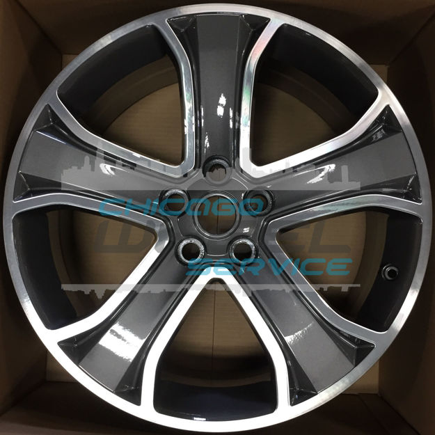 Picture of 20x9.5 Range Rover Sport 2010 2011 2012 2013 Machined Charcoal Wheel LR017280
