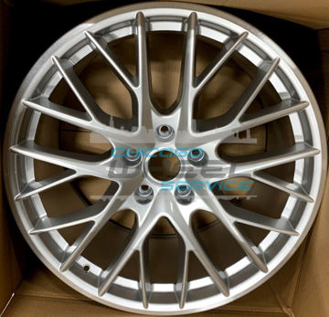 Picture of 21x11.5 Porsche Panamera 2017 2018 2019 2020 Silver Rear Wheel 971601025K