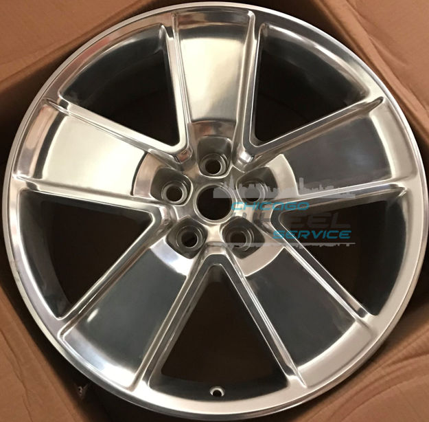 Picture of 21x8.5 Chevrolet Camaro 2012 2013 2014 2015 Polish Front Wheel 92244576