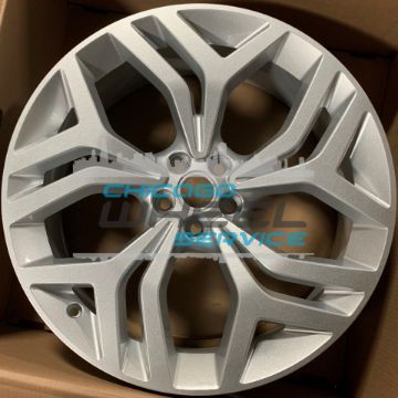 Picture of 21x8.5 Land Rover Range Rover Velar Painted Silver Wheel Rim LR093815