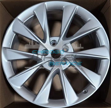 Picture of 21x8.5 Tesla Model S 2018 Silver Front Wheel Rim 106651901A