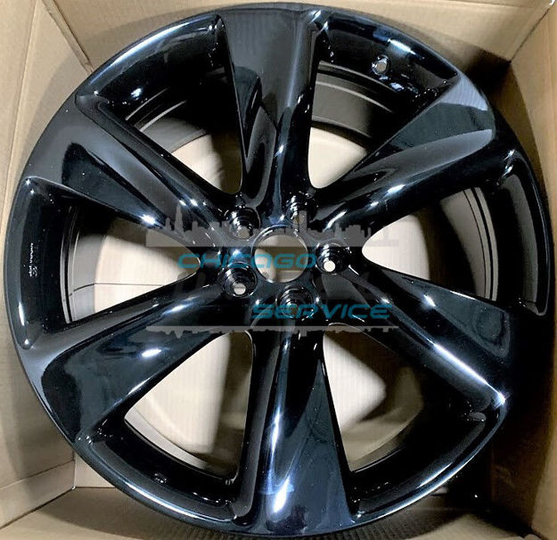 Picture of 21x9.5 Infiniti QX70 2015 2016 2017 Black Wheel Rim D0C006WY6A
