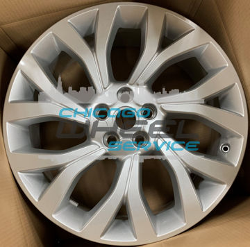 Picture of 21x9.5 Land Rover Range Rover Painted Silver Wheel LR098797