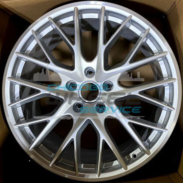 Picture of 21x9.5 Porsche Panamera 2017 2018 2019 2020 Silver Front Wheel 971601025D 