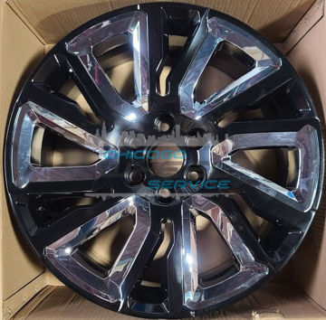 Picture of 22x9 Chevrolet Silverado 1500, GMC Sierra 1500 Black With Chrome Replica Wheel 84253949